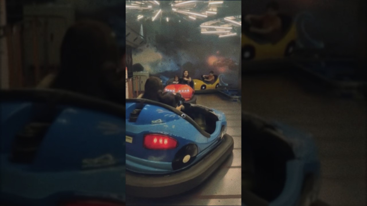 Bumper car ride🏎️🤍 
