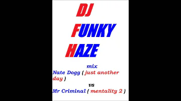 mix NATE DOGG   just another day   vs MR CRIMINAL  criminal mentality  by dj FUNKY HAZE