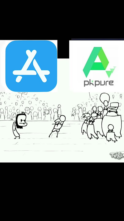 App store Vs Apk pure😂#viral #appstore#vs#apkpure#funny#song