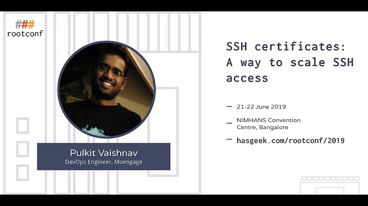 SSH Certificates: a way to scale SSH access