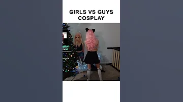 girls cosplay vs boys cosplay