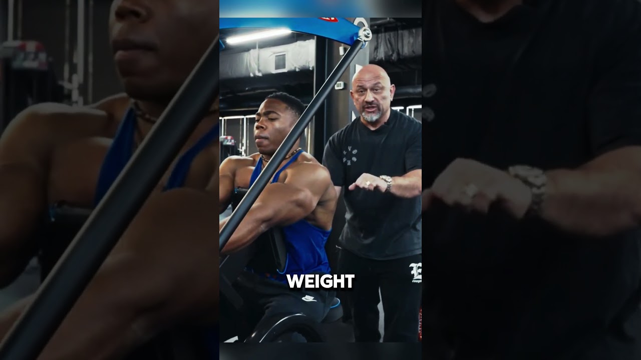 Тренировка спины Джулиана Фицджеральда с участием Хани Рамбода 