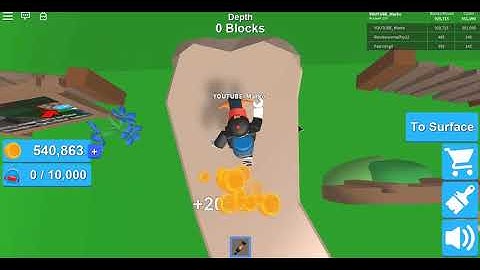 ROBLOX FREE GAME BETA Mining Simulator Part 8