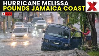 Jamaica Melissa Hurricane LIVE: Hurricane Melissa Hits Jamaica with Strong Winds and Rough Seas