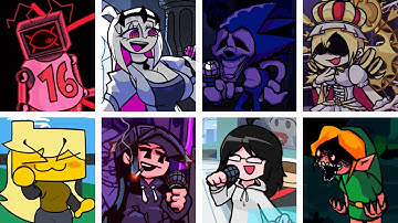 Detected But Every Turn A Different Character Sing It 🎶 (FNF Detected but Everyone Sings It)