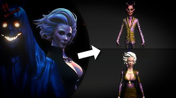 Dark Deception Bierce and Malak UE viewer animations