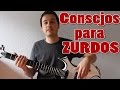 4 formas de tocar la guitarra si eres Zurdo / Izquierdo. Consejos.