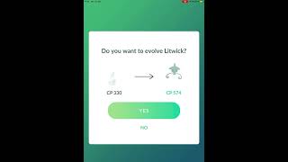 Got shiny litwick on the desember comueity day event