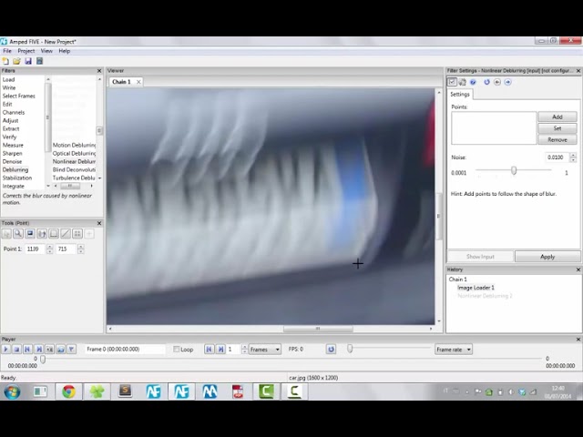 Nonlinear Deblurring With Amped FIVE - YouTube