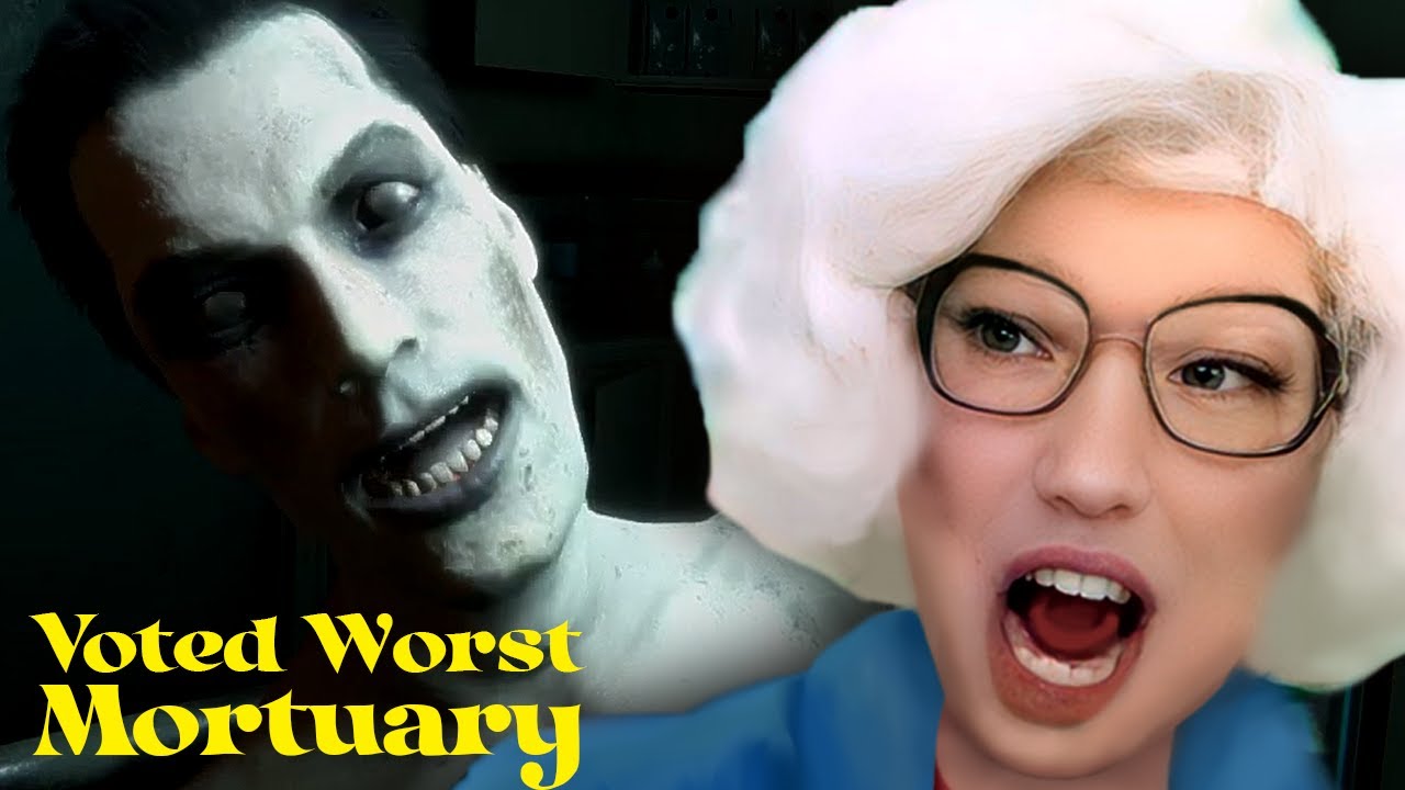 Granny faces her PHOBIA OF THE MORTUARY 🤮