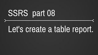 Celebrity SSRS Create Table Report Part 8 Wealth