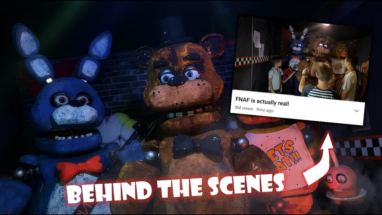 Replying to @Socks Five Nights at Freddy's in Real Life PART 5 #socks , fnaf animatronics in real life