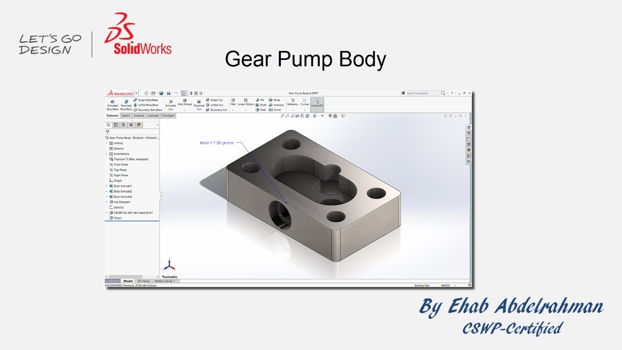 Gear Pump Body (5/20) YouTube