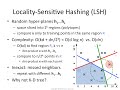 kNN.16 Locality sensitive hashing (LSH)