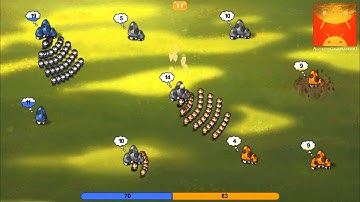 Mushroom Wars Android Game GamePlay (HD) [Game For Kids]