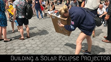 Building a solar eclipse projector