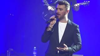 Sam Smith - Like I Can-  live Qantas Credit Union Arena 04/12/15. The Lonely Hour World Tour Sydney