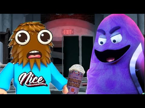 TRYING TO ESCAPE GRIMACE BACKROOM! : r/robloxgameplays