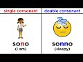 Italian Consonant Pronunciation Rules