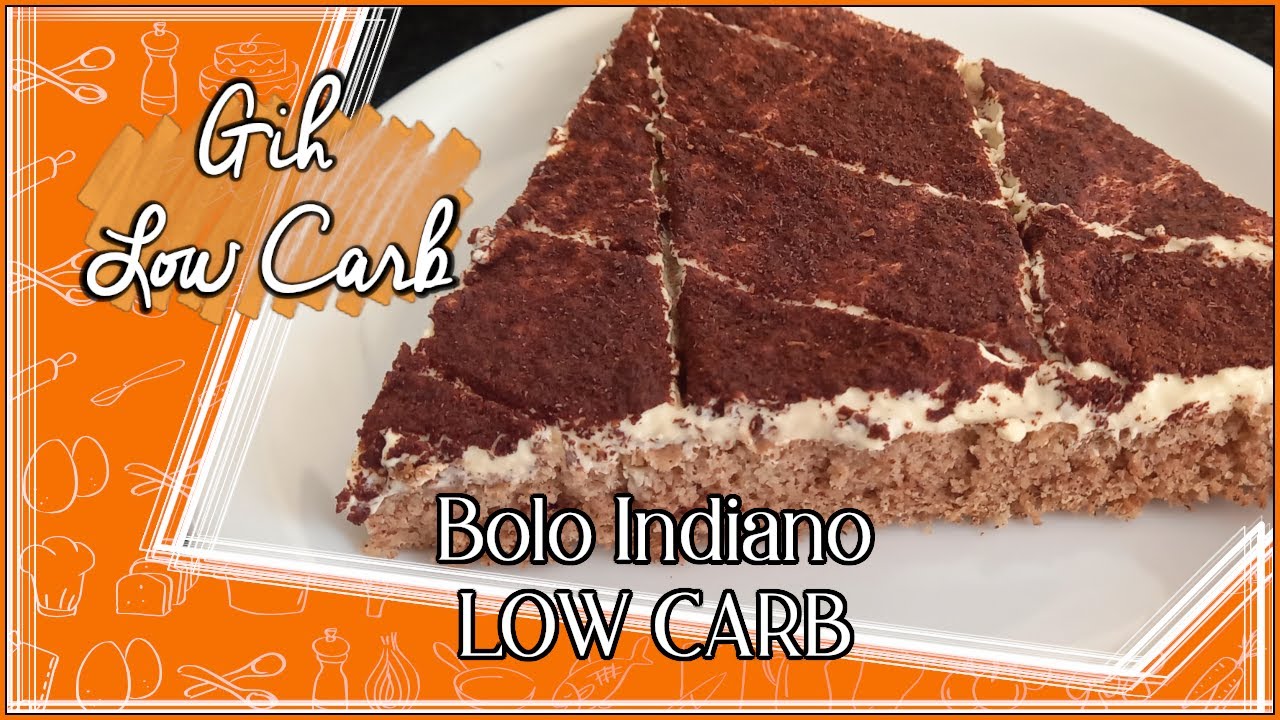 Bolo Indiano na versão LOW CARB - #GihLowCarb