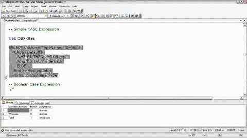 Sql Server  Using Case Expressions