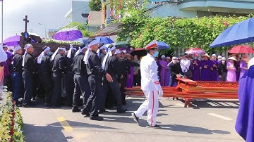 Hình Ảnh Ngày An Táng Cha Cố Giuse Nguyễn Đức Dung Tại Giáo Xứ Trung Châu Giáo Phận Bùi Chu