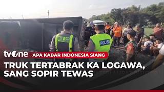 Ditabrak KA, Kecelakaan Maut Tewaskan Sopir Truk di Nganjuk | AKIS
