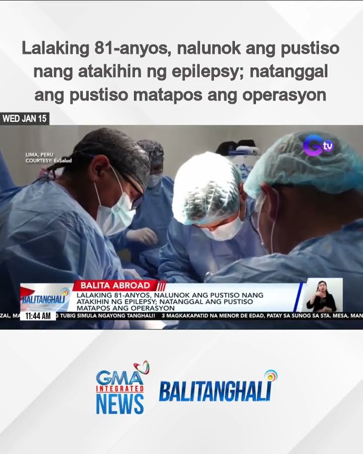 Lalaking 81-anyos, nalunok ang pustiso nang atakihin ng epilepsy; natanggal ang... | Balitanghali