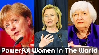 Top 10 most powerful women's in the world 2017-2018 || (Forbes List)