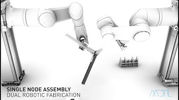 AADRL DNA + 3D GRAPHIC STATICS + TWO 6-AXIS ROBOT SIMULATION [PART1]