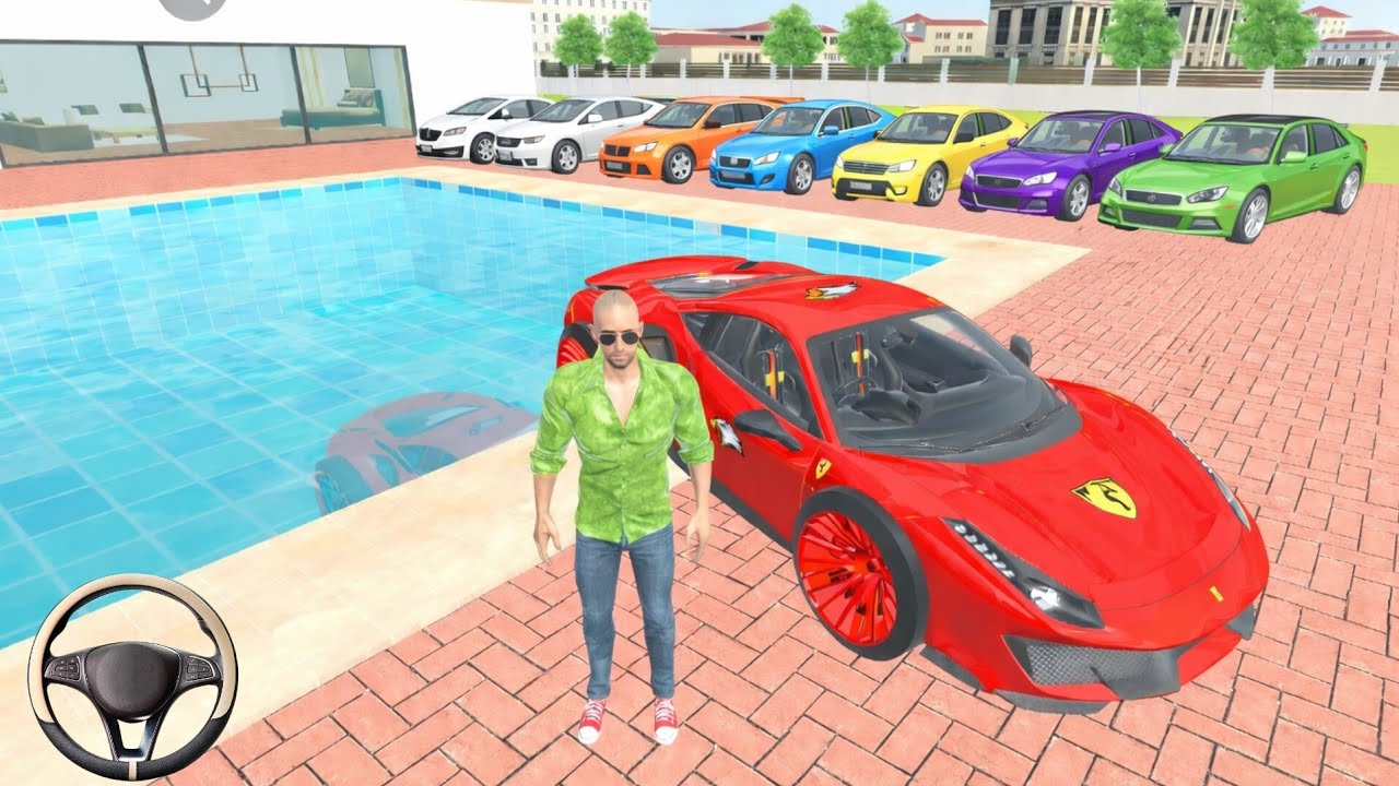 🤑Franklin parked new vehicles in his home garage 🤩💥 Indian Theft Auto Simulator 🎮 game video car 🚗 