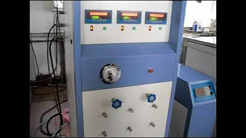 Plastic pipe hydrostatic pressure testing machine