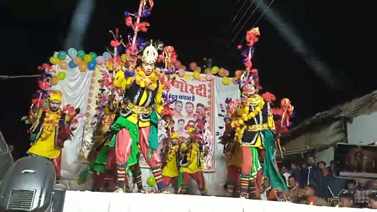 Raut nacha j k r n dance group khairi R   rahutnacha  bhatapara  khairiRrautnacha