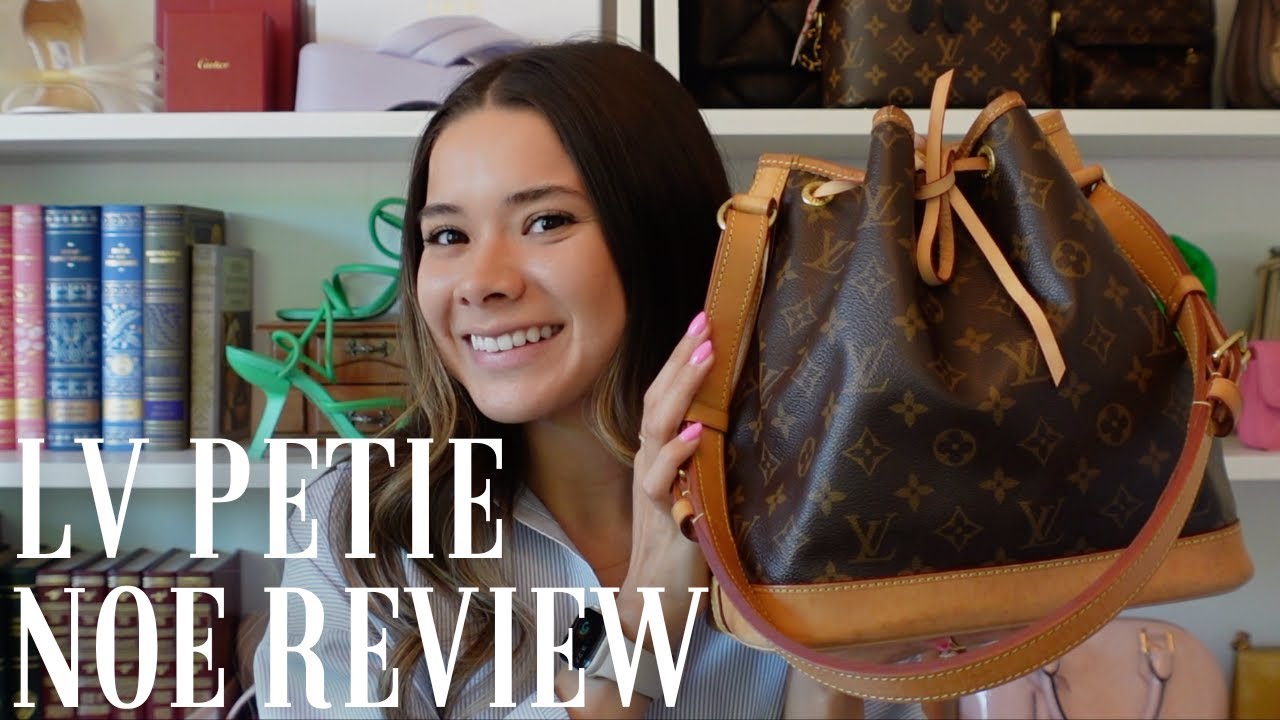 My OLDEST LV Bag Review | Louis Vuitton Petite Noe | Mod Shots - YouTube