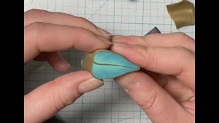 Polymer Clay Leaf Cane Tutorial/Speed Demo