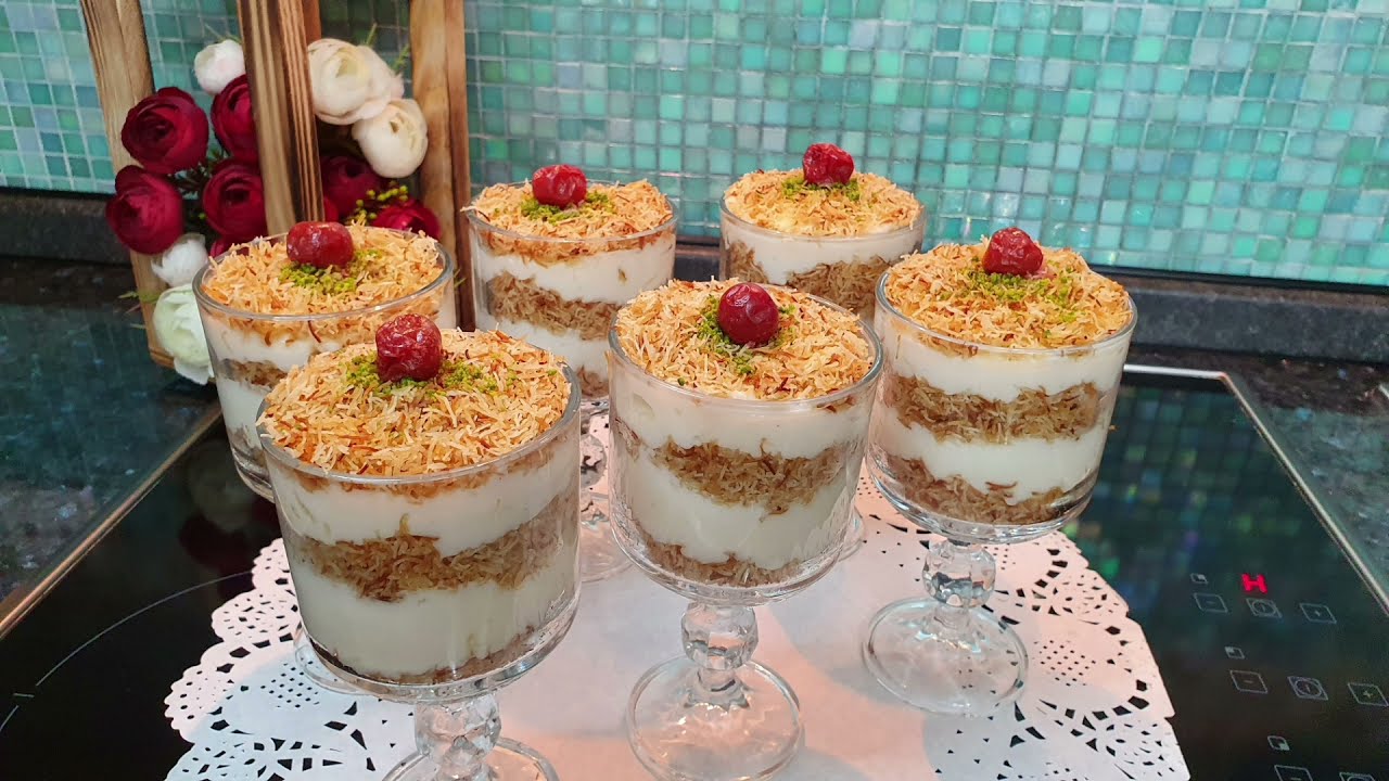 Ëmbëlsira me kadaif e krem,e bërë më ndryshe me shum shije..(the most delicious sweets)