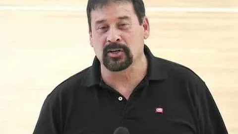 Rudy Baca introduces NMAA State Basketball Tournam...