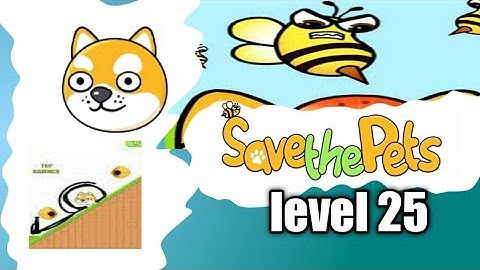save the pets level 25 walkthrough Solution gameplay