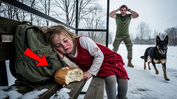 A Soldier and His K9 Found a Girl in the Snow Holding Her Baby Brother… What She Said Broke Them - YouTube