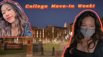 A USC college Move-In week vlog!