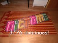 Nitrome Logo Made From 3,700 Dominoes