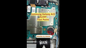 samsung A22(A225f)test poin