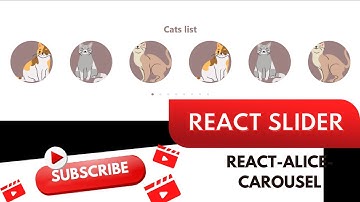 ReactJS : react-alice-carousel - Simple slider beginner tutorial