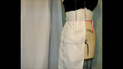 How To Transfer and True A Draped Basic Skirt Sloper