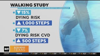 Study: Walking less than 10,000 steps a day could still help you live longer