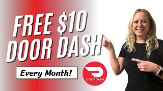 Chase Sapphire Preferred = FREE $10 DoorDash Credits Every Month! #travelhacking