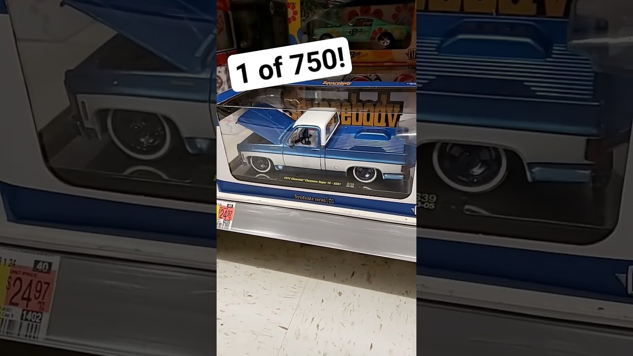 Chase Alert: M2 Squarebody Syndicate Trucks #shorts #diecast #squarebody #m2machines