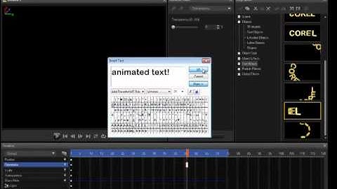 Step by Step: How to Apply a Text Effect in Corel MotionStudio 3D