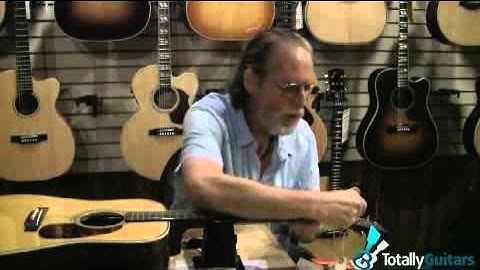 Changing Strings On A Martin HD28V Part 2