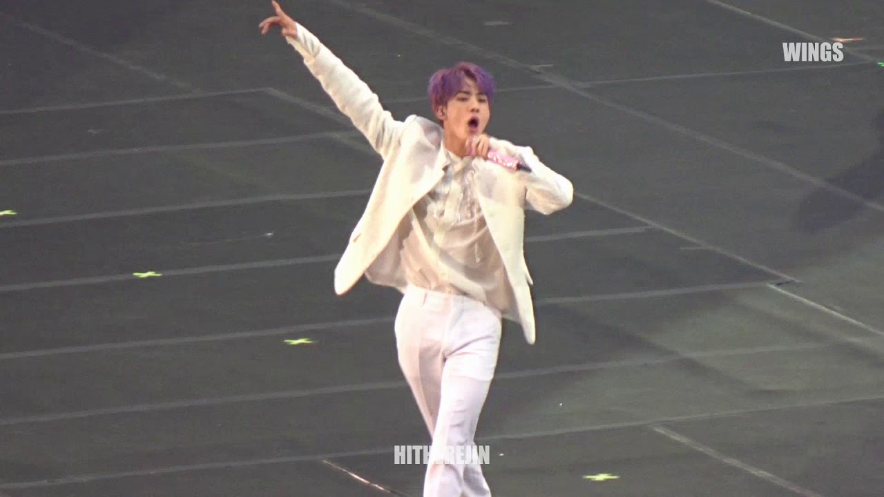 190601 Speak yourself in Wembley WINGS BTS JIN FOCUS 직캠 FANCAM